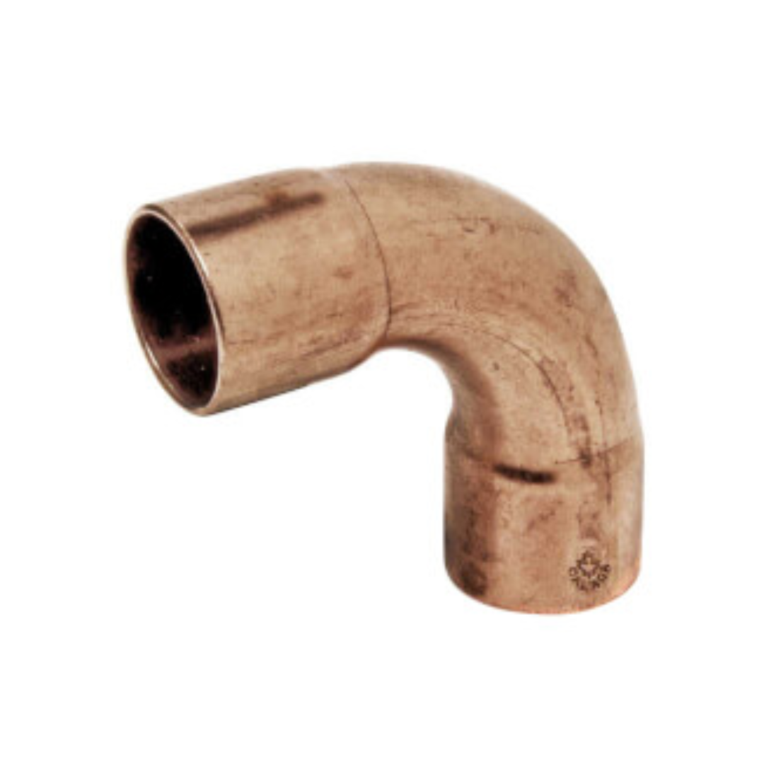 3-1/8" OD ACR Copper 90° Long Turn Elbow